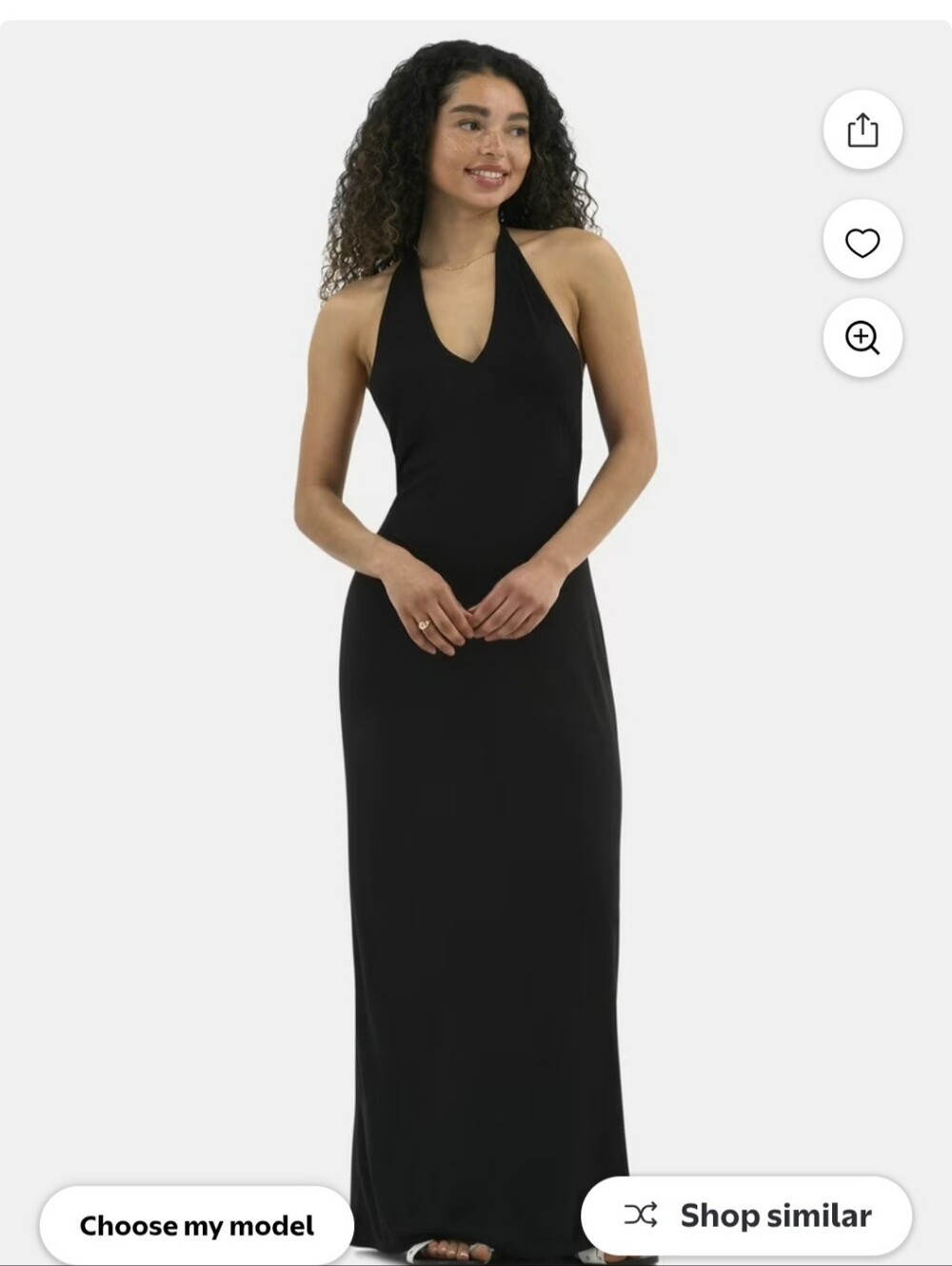 No Boundaries Halter Dress M (8 - 10)